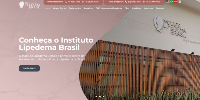 Referência de trabalho com Instituto Lipedema Brasil